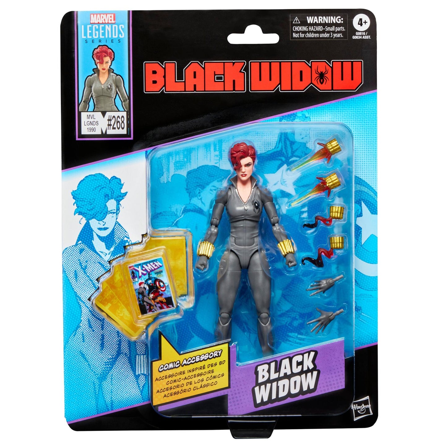 Marvel Legends Comic Retro 6 Inch Action Figure Wave 2 - Black Widow