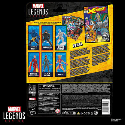 Marvel Legends Comic Retro 6 Inch Action Figure Wave 2 - Feral