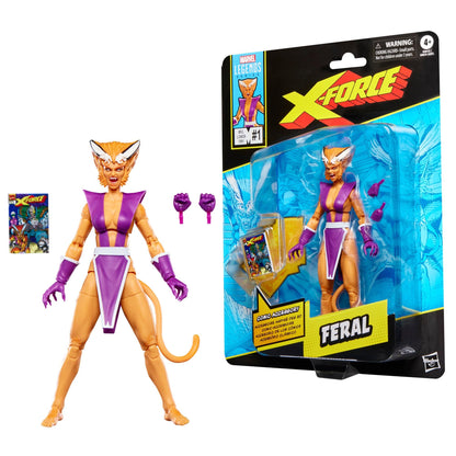 Marvel Legends Comic Retro 6 Inch Action Figure Wave 2 - Feral