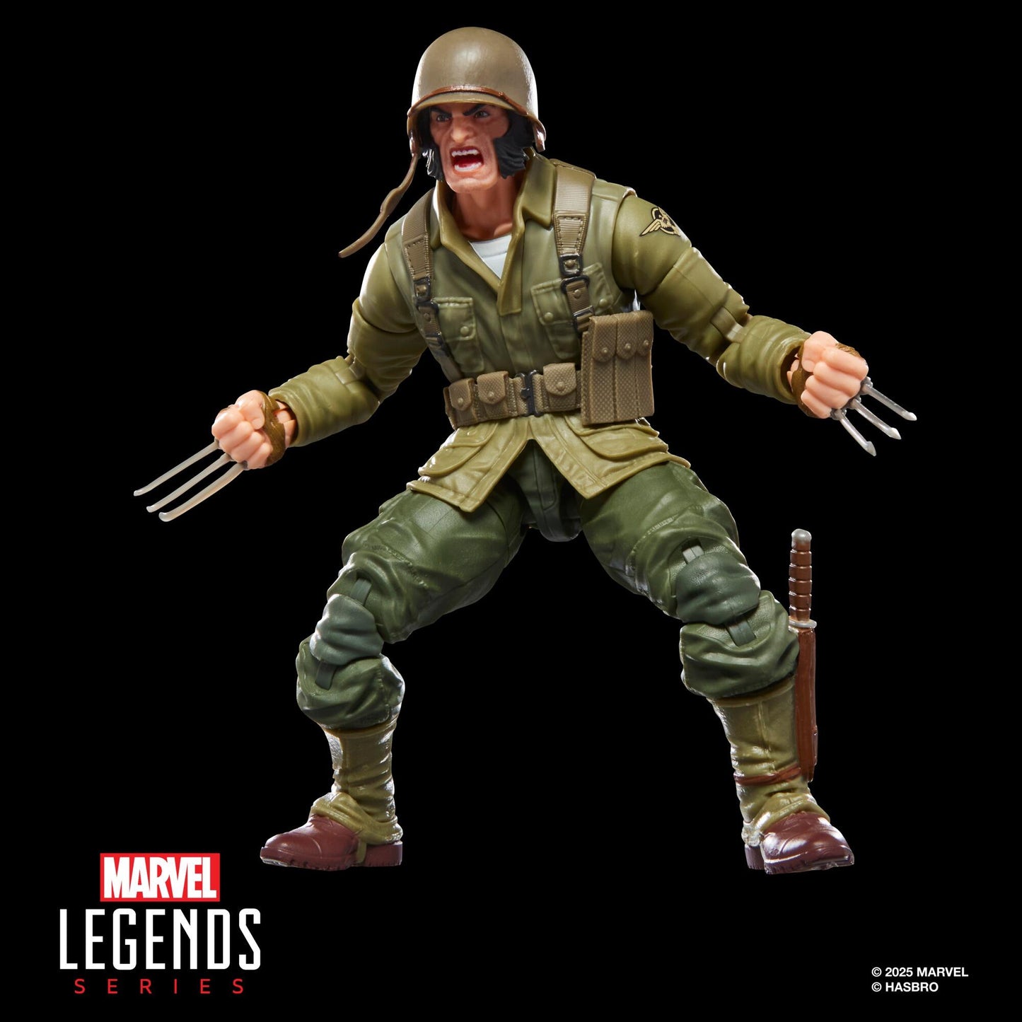 Marvel Legends Comic 6 Inch Action Figure BAF Executioner - Wolverine (WWII Logan)