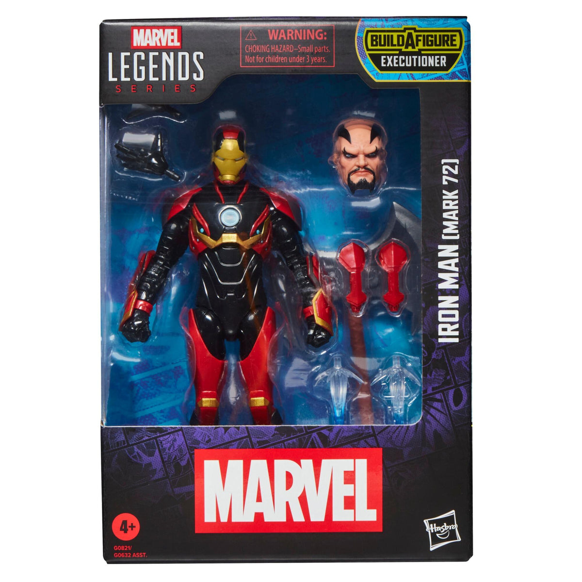 Marvel Legends Comic 6 Inch Action Figure BAF Executioner - Iron Man (Mark 72)