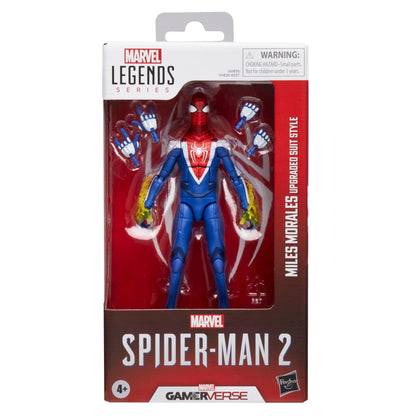 Marvel Legends Spider-Man Gamerverse 6 Inch Action Figures Wave 3 - Miles Morales (Upgraded Suit)
