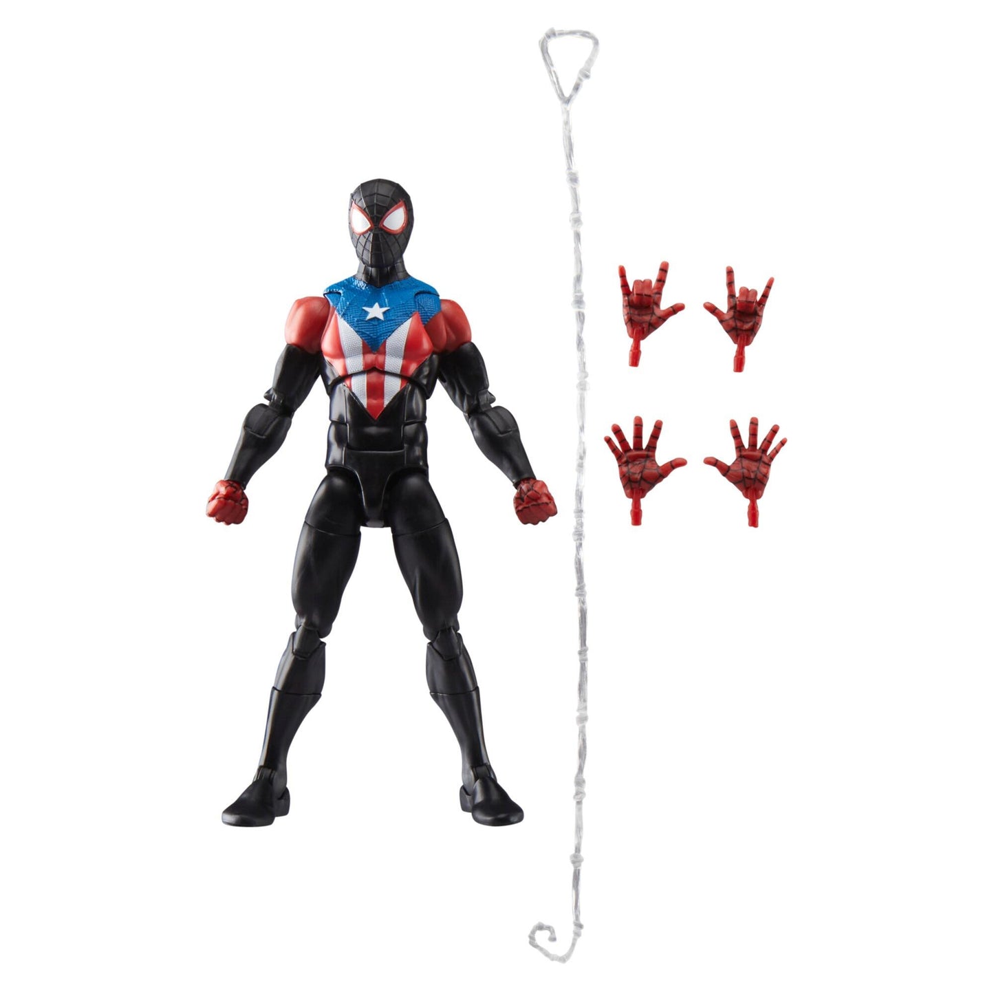 Marvel Legends Spider-Man Gamerverse 6 Inch Action Figures Wave 3 - Miles Morales (Boricua Suit)