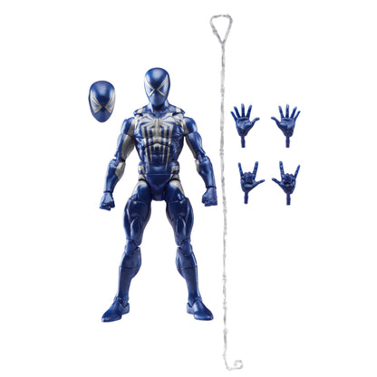 Marvel Legends Spider-Man Gamerverse 6 Inch Action Figures Wave 3 - Peter Parker (Blue Anti-Venom Suit)