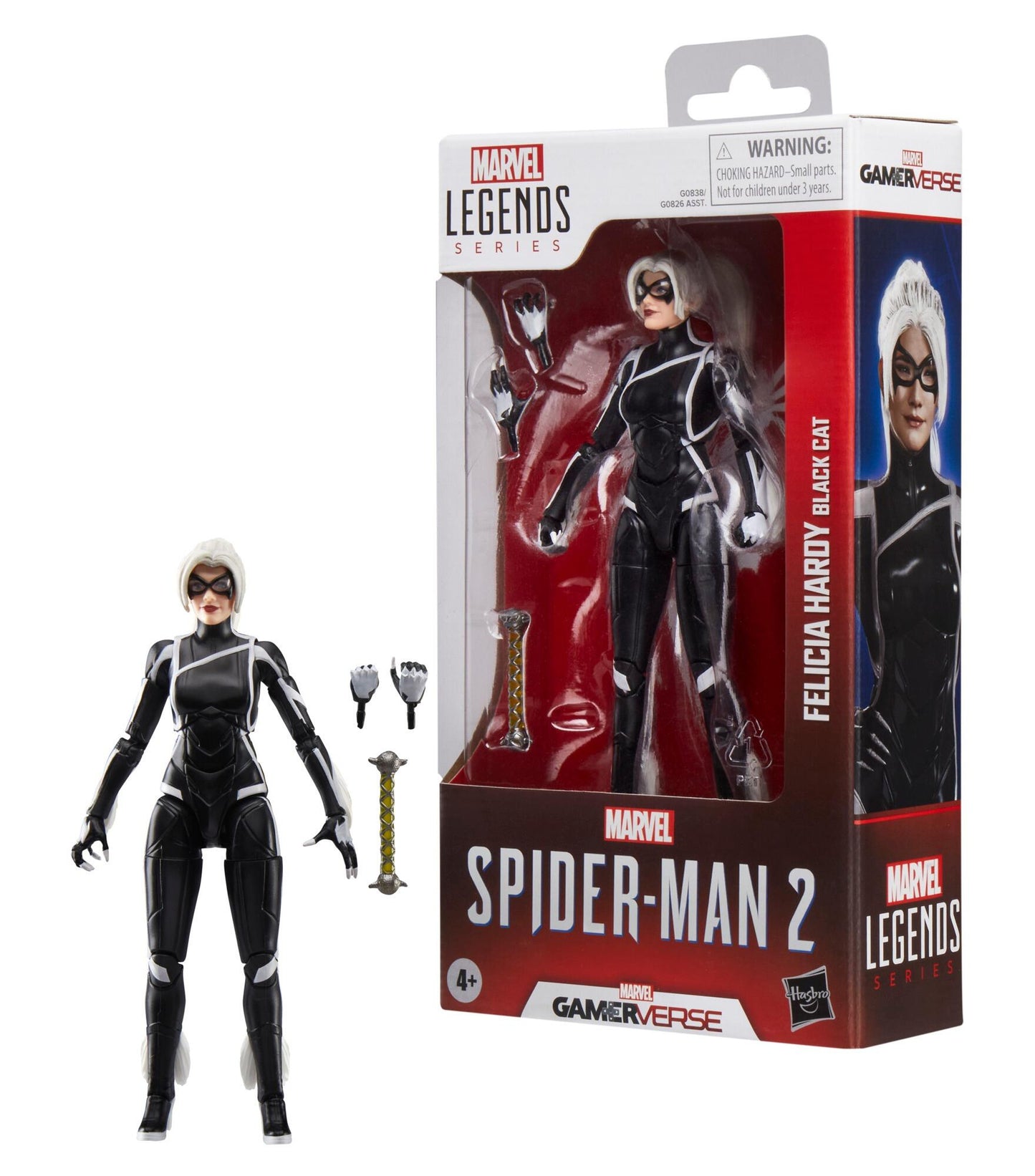 Marvel Legends Spider-Man Gamerverse 6 Inch Action Figures Wave 3 - Black Cat