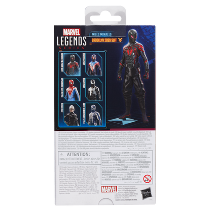 Marvel Legends Spider-Man Gamerverse 6 Inch Action Figures Wave 3 - Miles Morales (Brooklyn 2099 Suit)
