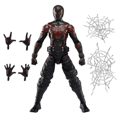Marvel Legends Spider-Man Gamerverse 6 Inch Action Figures Wave 3 - Miles Morales (Brooklyn 2099 Suit)