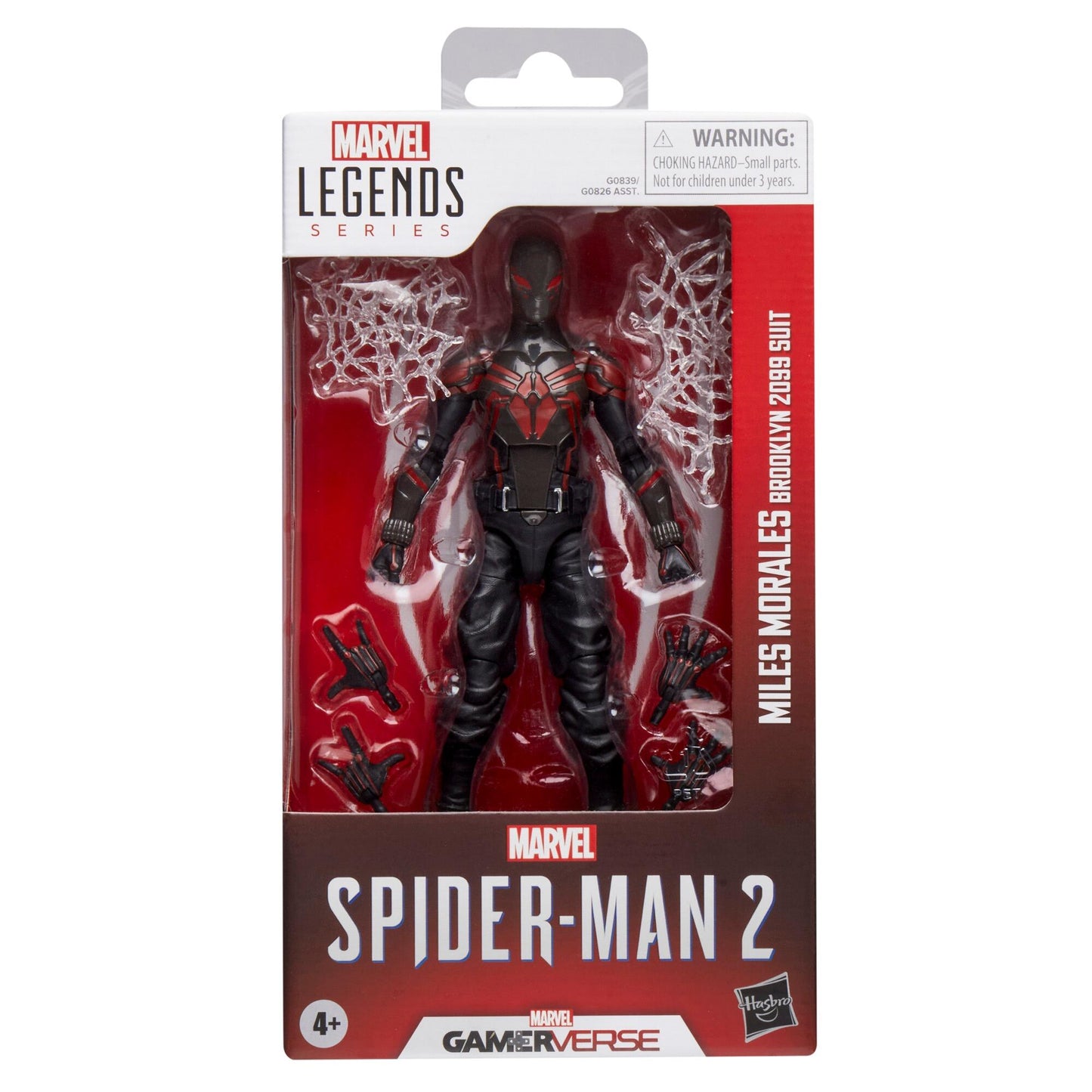 Marvel Legends Spider-Man Gamerverse 6 Inch Action Figures Wave 3 - Miles Morales (Brooklyn 2099 Suit)