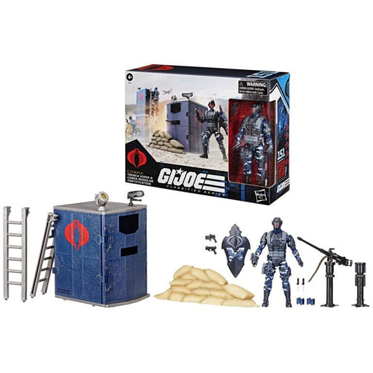 G.I. Joe Classified Series Action Figure - Trench Viper & Cobra Modular Fortification