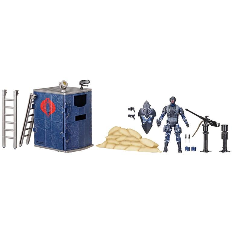 G.I. Joe Classified Series Action Figure - Trench Viper & Cobra Modular Fortification