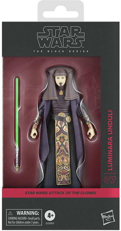 Star Wars Black Series Exclusive 6 Inch Action Figure - Luminara Unduli
