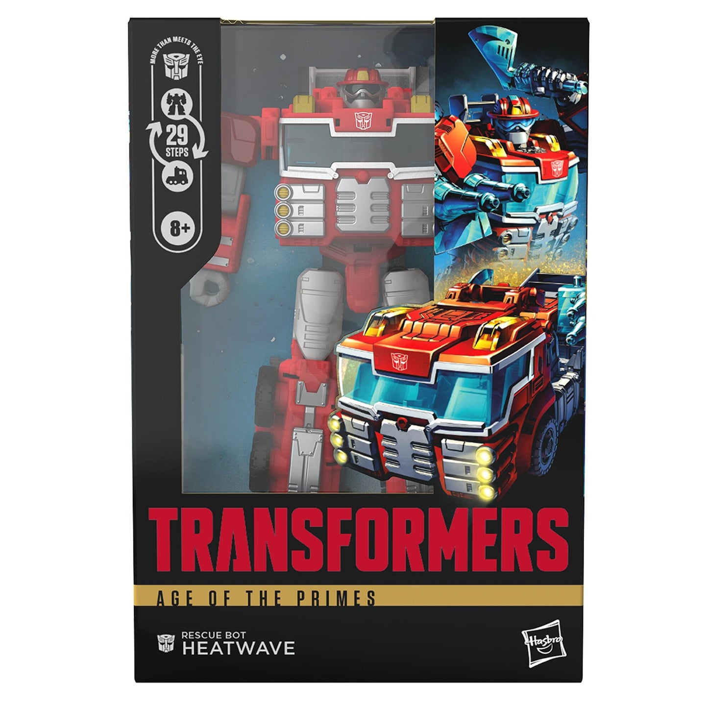 Transformers Age Of The Primes Voyager Class Action Figure - Rescue Bot Heatwave