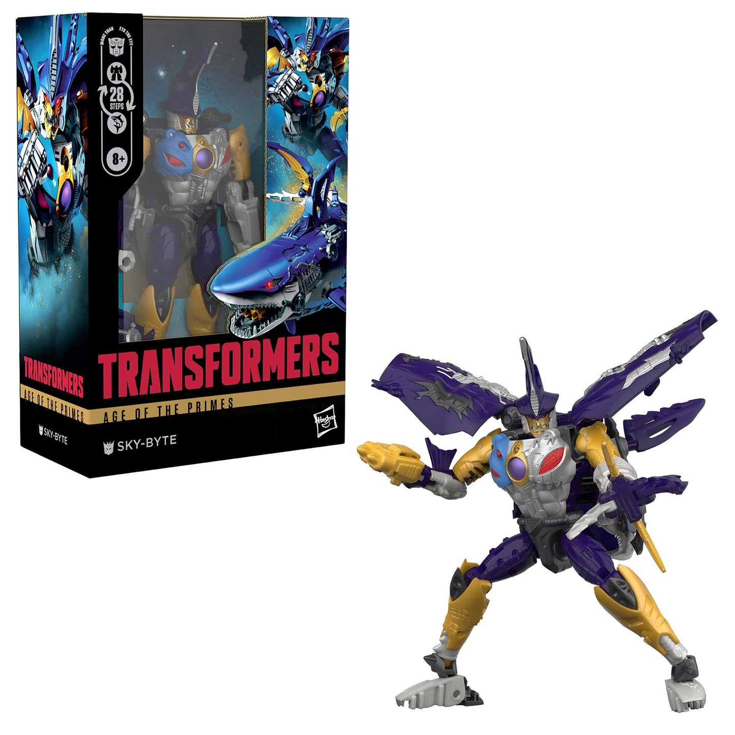 Transformers Age Of The Primes Voyager Class Action Figure - Sky-Byte