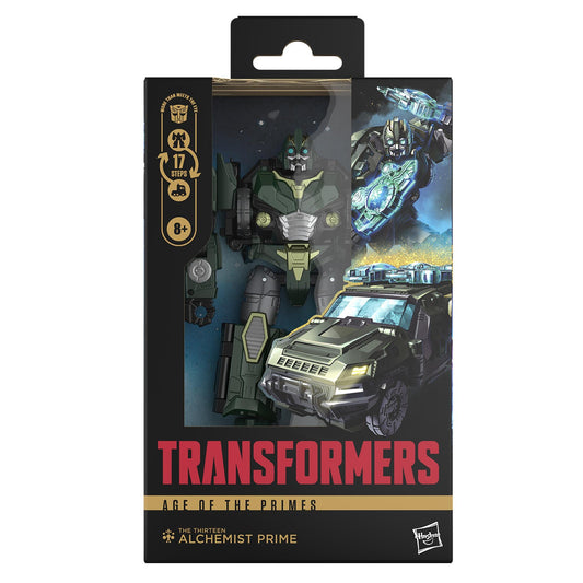 Transformers Age of The Primes Deluxe Class Action Figure - Alchemist Prime