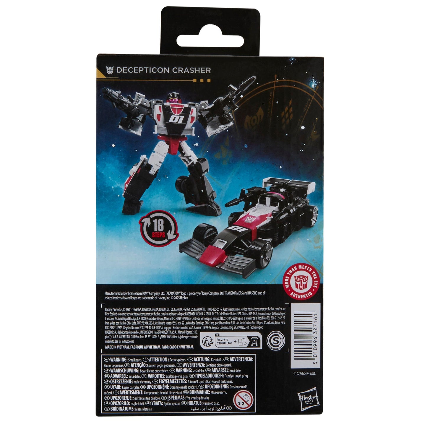 Transformers Age of The Primes Deluxe Class Action Figure - Decepticon Crasher