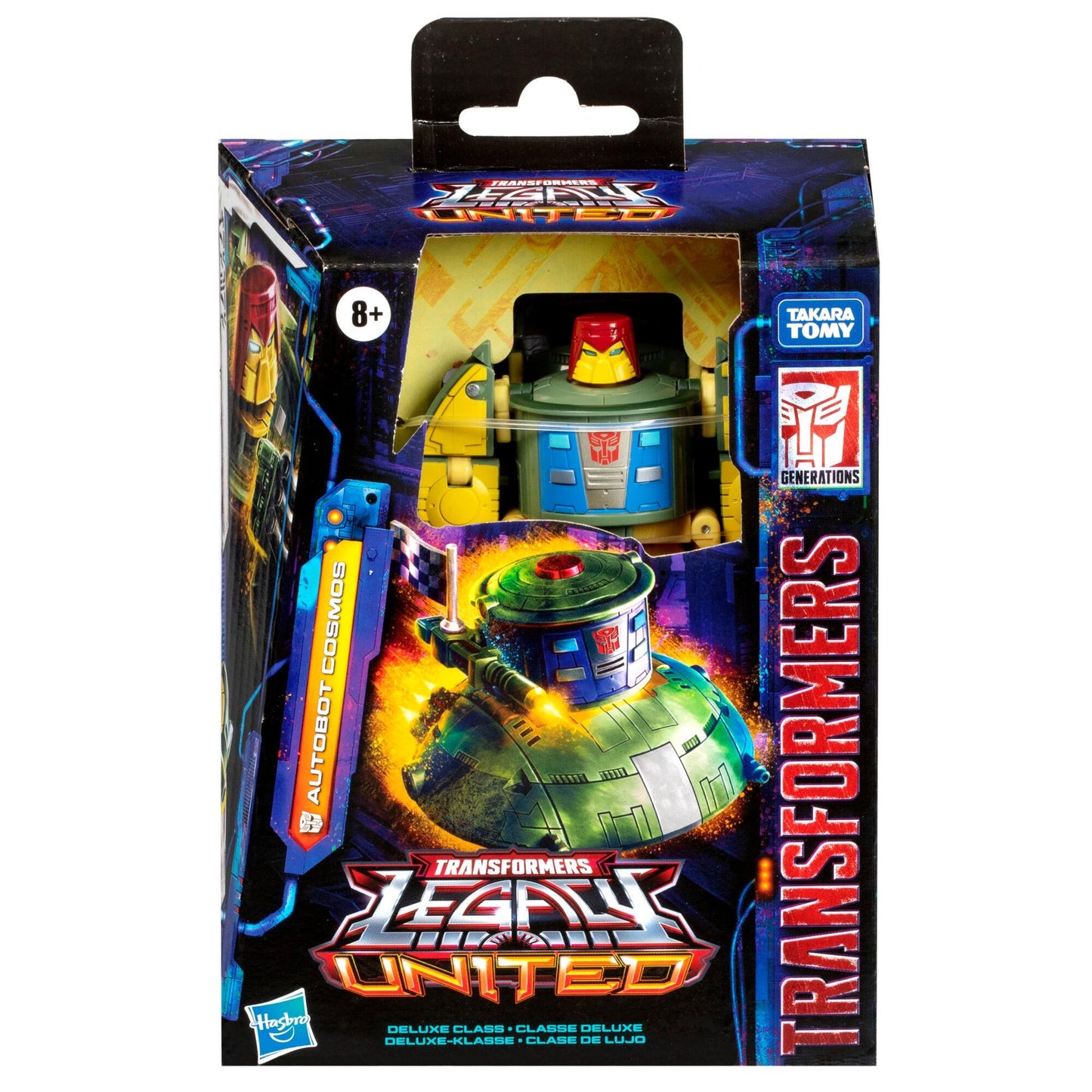 Transformers Legacy United Deluxe Class Action Figure - Autobot Cosmos