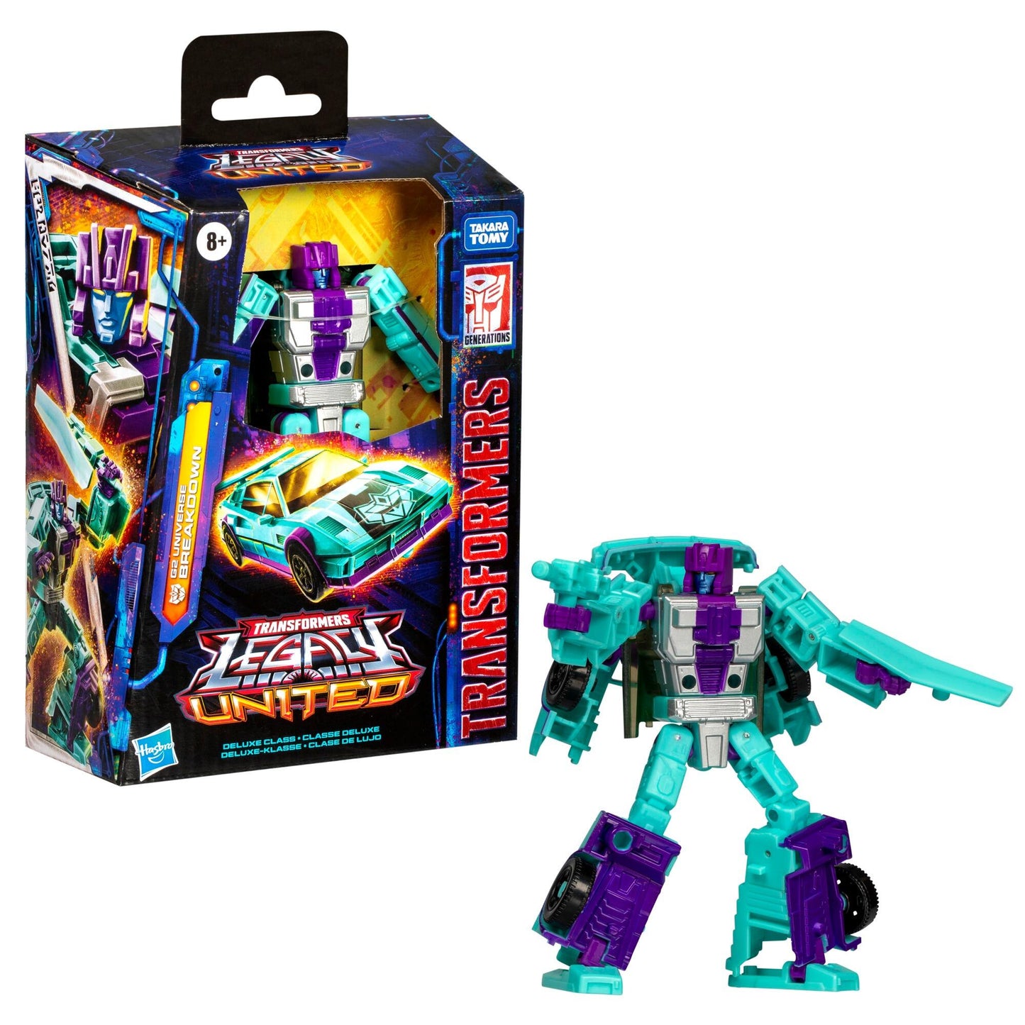 Transformers Legacy United Deluxe  Class Action Figure - G2 Universe Breakdown