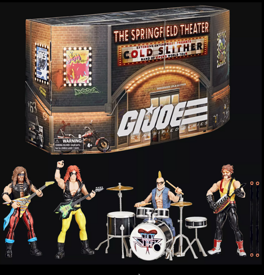 G.I. Joe Classified Series #163, Dreadnoks Cold Slither: Band of Vipers Tour Commemorative Action Figure Set