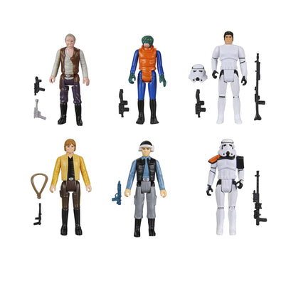Star Wars Retro Action Figure (A New Hope Set 3) - Boxed Set of 6
