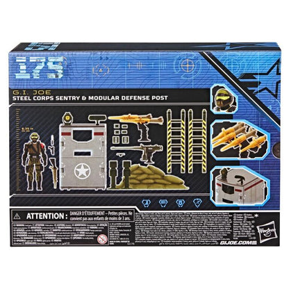 G.I. Joe Classified Series Action Figure - Steel Corps Sentry & Modular Defense Post