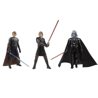 Star Wars The Vintage Collection 3.75 Inch Exclusive Action Figure 3-Pack - The Journey Of Anakin Skywalker