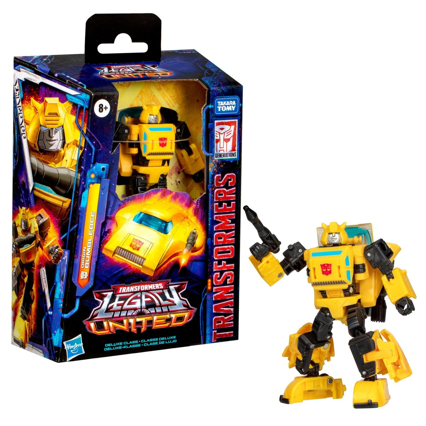 Transformers Legacy United Deluxe Class Action Figure - Origin Bumblebee