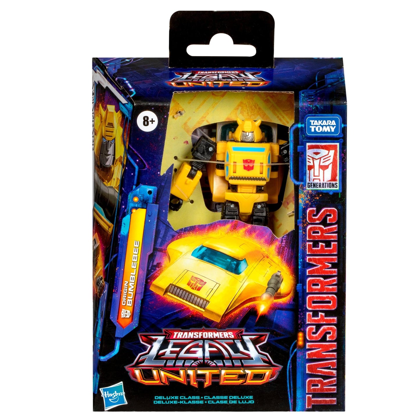 Transformers Legacy United Deluxe Class Action Figure - Origin Bumblebee