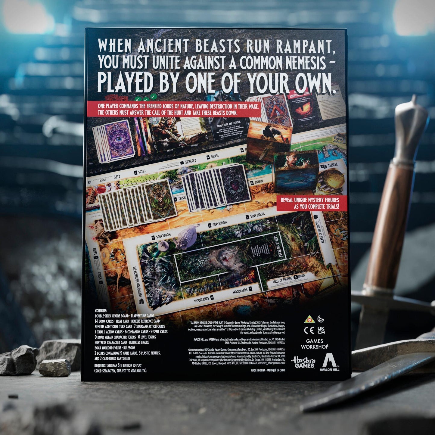 Talisman Nemesis Fantasy Board Game Expansion Pack - Call Of The Hunt
