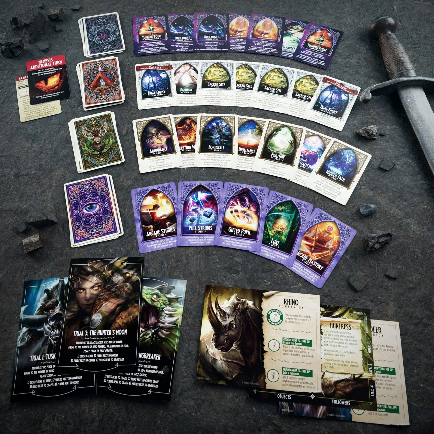Talisman Nemesis Fantasy Board Game Expansion Pack - Call Of The Hunt