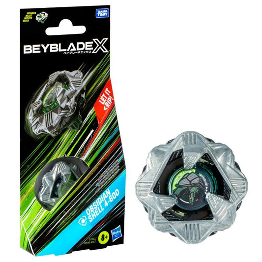 Beyblade X Defence Type Beyblade - Obsidian Shell 4-60D