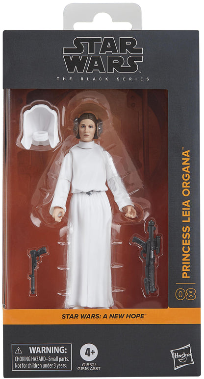 Star Wars Black Series 6 Inch Action Figure Wave 45 - Princess Leia Organa
