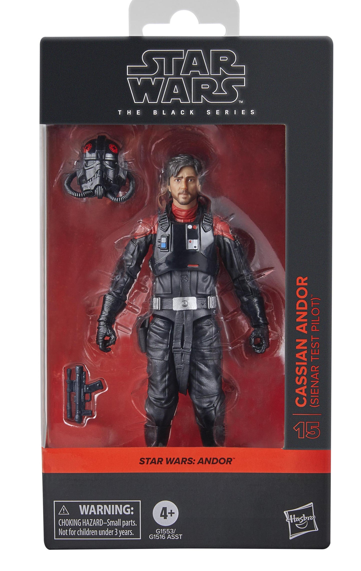 Star Wars Black Series 6 Inch Action Figure Wave 46 - Cassian Andor (Sienar Test Pilot)