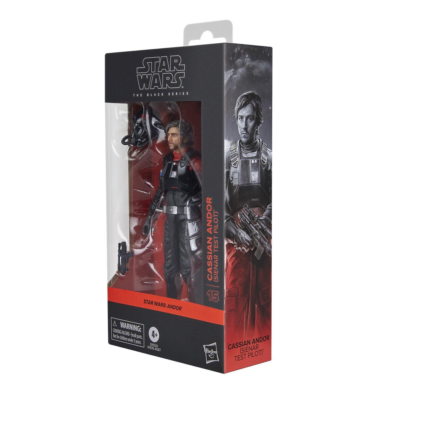 Star Wars Black Series 6 Inch Action Figure Wave 46 - Cassian Andor (Sienar Test Pilot)