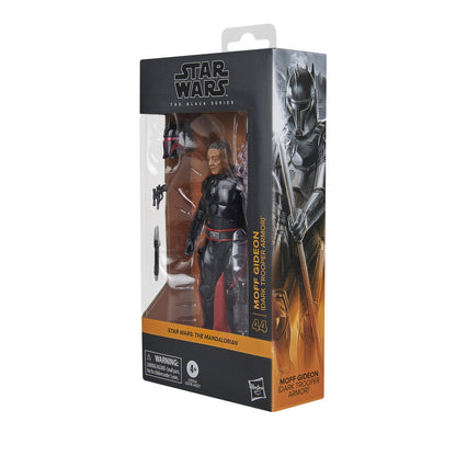 Star Wars Black Series 6 Inch Action Figure Wave 46 - Moff Gideon (Dark Trooper Armor)