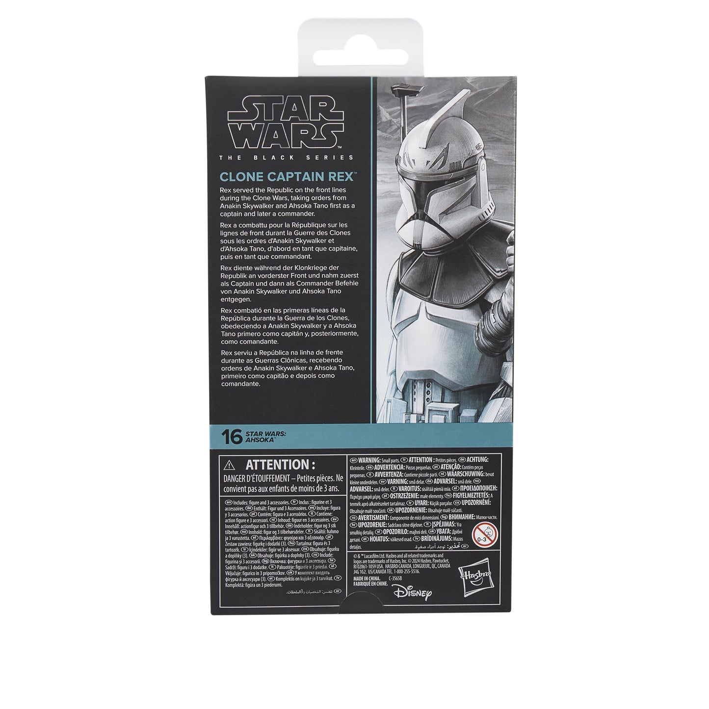 Star Wars Black Series 6 Inch Action Figure Wave 46 - Clone Captain Rex