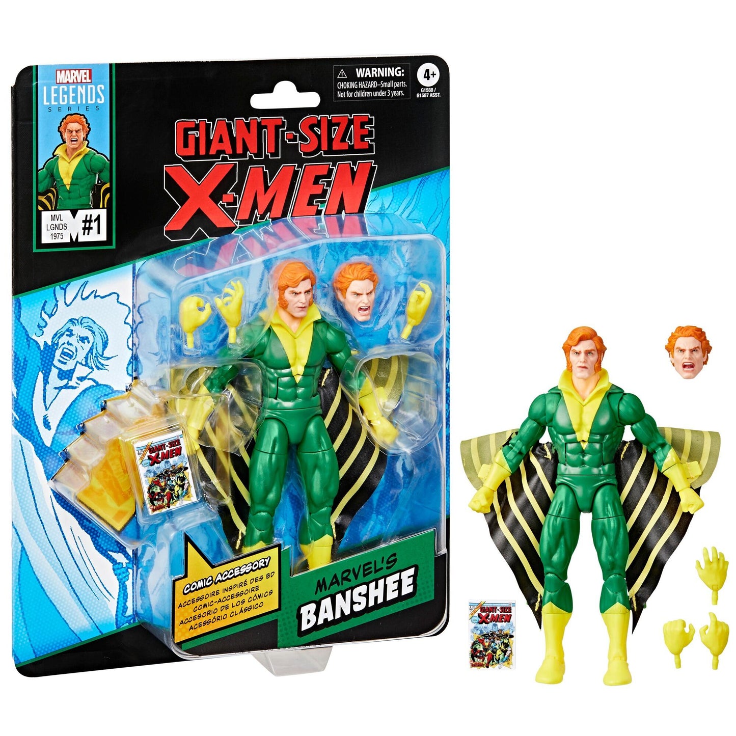 Marvel Legends Comic Retro 6 Inch Scale Action Figure - Marvel's Banshee