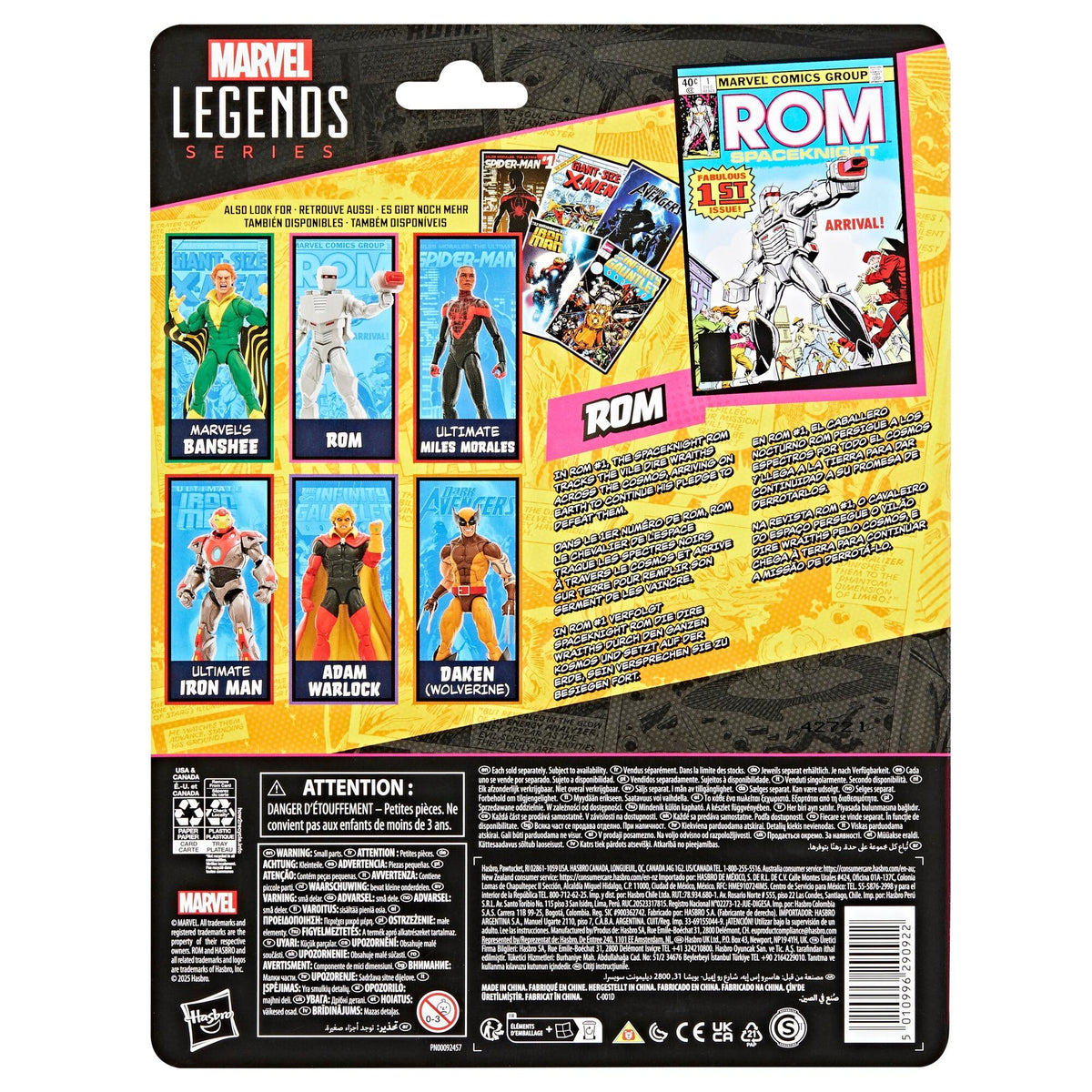 Marvel Legends Comic Retro 6 Inch Scale Action Figure - ROM
