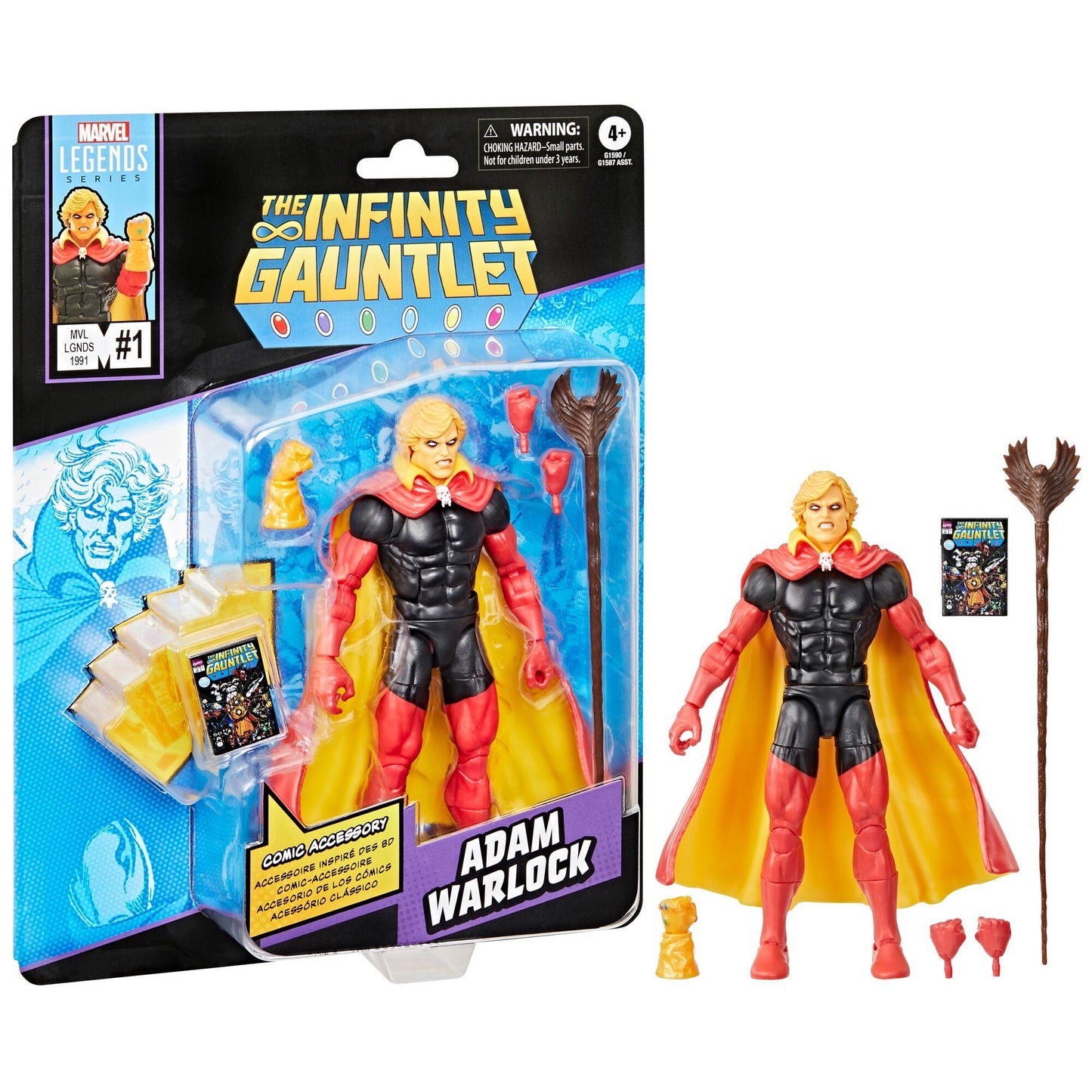Marvel Legends Comic Retro 6 Inch Scale Action Figure - Adam Warlock