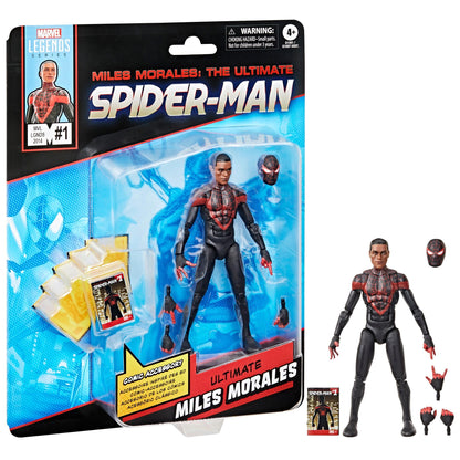 Marvel Legends Comic Retro 6 Inch Scale Action Figure - Ultimate Miles Morales