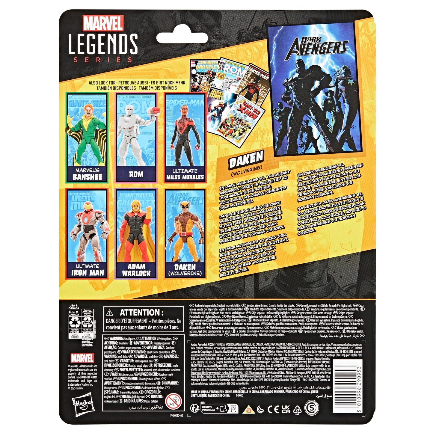 Marvel Legends Comic Retro 6 Inch Scale Action Figure - Daken (Wolverine)