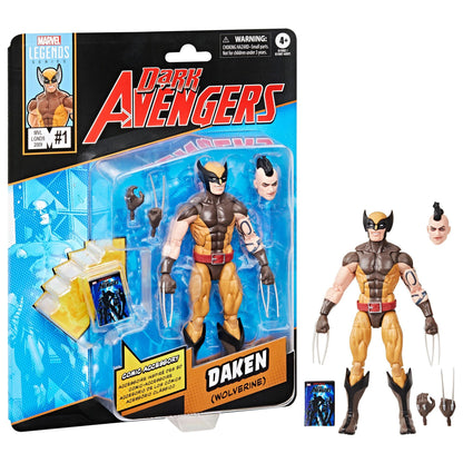 Marvel Legends Comic Retro 6 Inch Scale Action Figure - Daken (Wolverine)