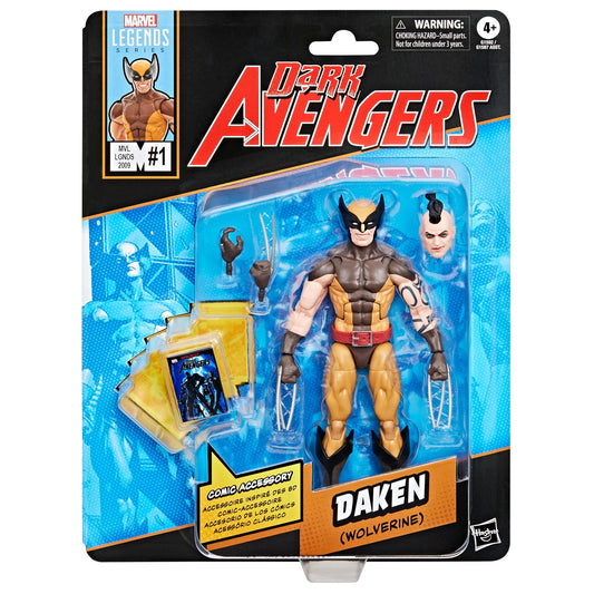 Marvel Legends Comic Retro 6 Inch Scale Action Figure - Daken (Wolverine)