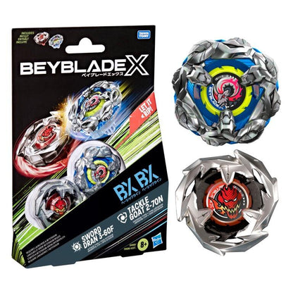 Beyblade X Beyblade Set - Sword Dran 3-60F & Tackle Goat 2-70N
