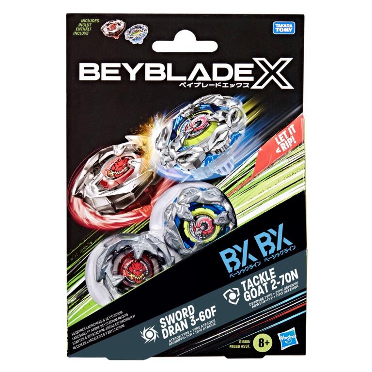 Beyblade X Beyblade Set - Sword Dran 3-60F & Tackle Goat 2-70N