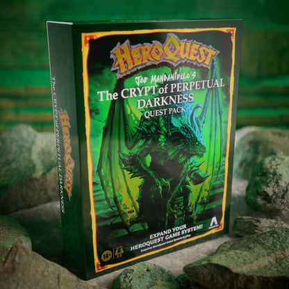 Heroquest Game System Quest Pack - Joe Manganiello's The Crypt Of Perpetual Darkness