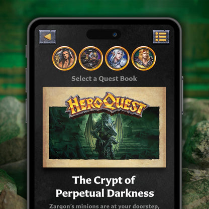 Heroquest Game System Quest Pack - Joe Manganiello's The Crypt Of Perpetual Darkness