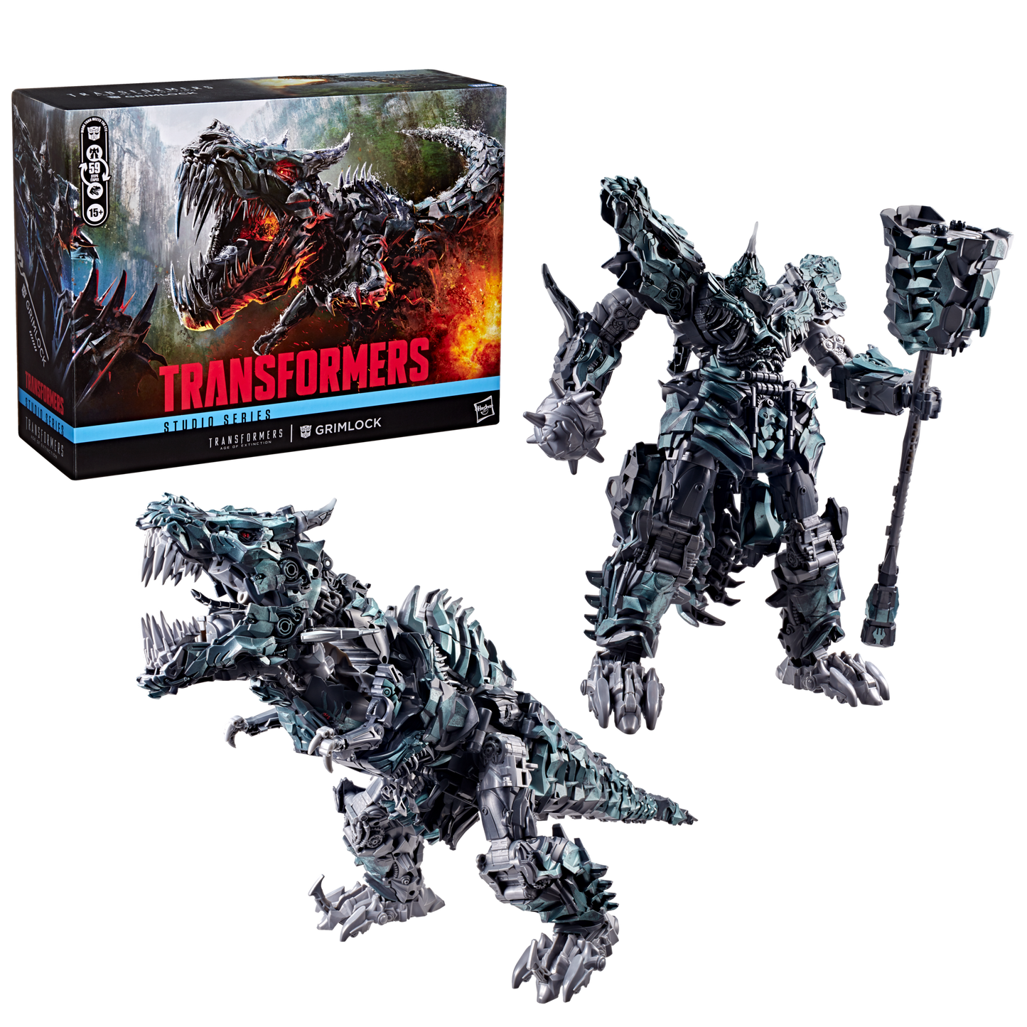 Transformers Studio Series Age Of Extinction Titan Class Action Figure - Grimlock