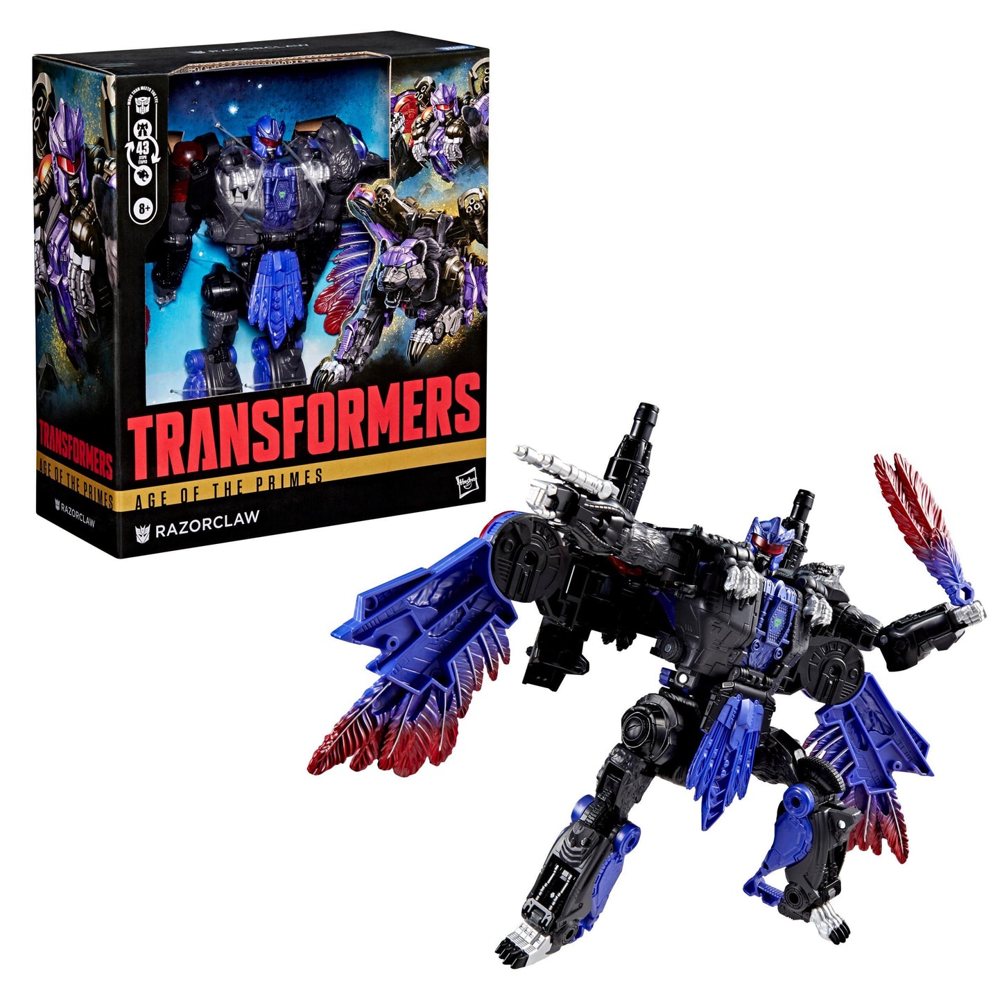 Transformers Generations Age Of The Primes Leader Class Action Figure - Razorclaw