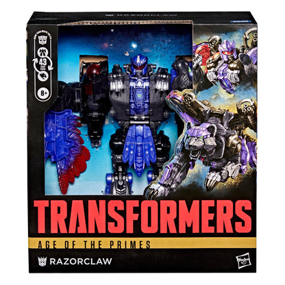 Transformers Generations Age Of The Primes Leader Class Action Figure - Razorclaw