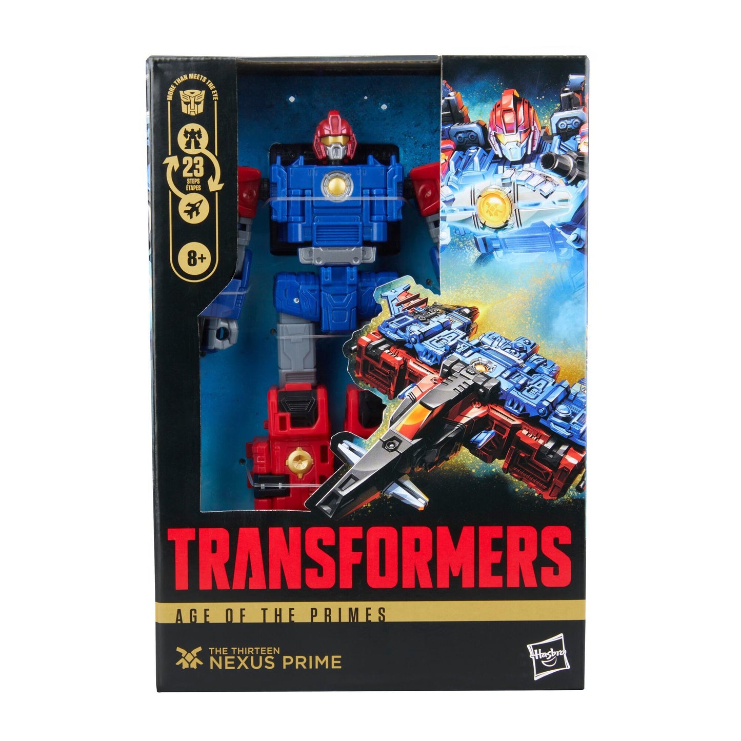 Transformers Generations Age Of The Primes Voyager Class Action Figure - Nexus Prime